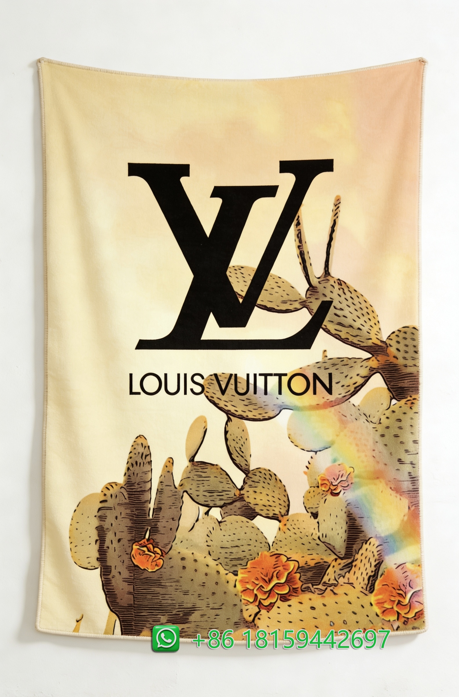 Louis Vuitton Throw Blankets